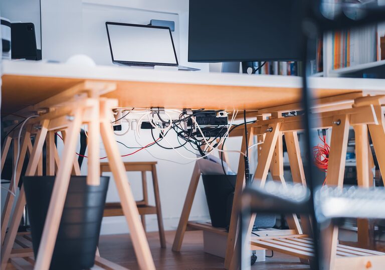 How to Organize Cables and Chargers Neatly for a Tidy Space